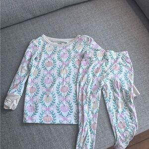 birdie bean fall pjs - 2T - toddler girl - girly design